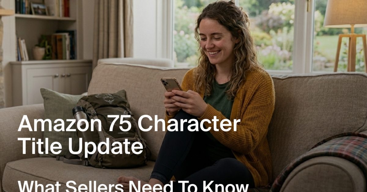 Amzigo | Amazon 75 Character Title Update: What Sellers Need To Know
